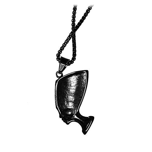 The Black Goddess Necklace & Pendant Set
