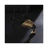 The Black Goddess Necklace & Pendant Set