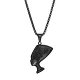14k Gold Plated Queen Nefertiti Necklace