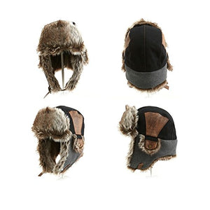 Faux Fur Trapper Hat