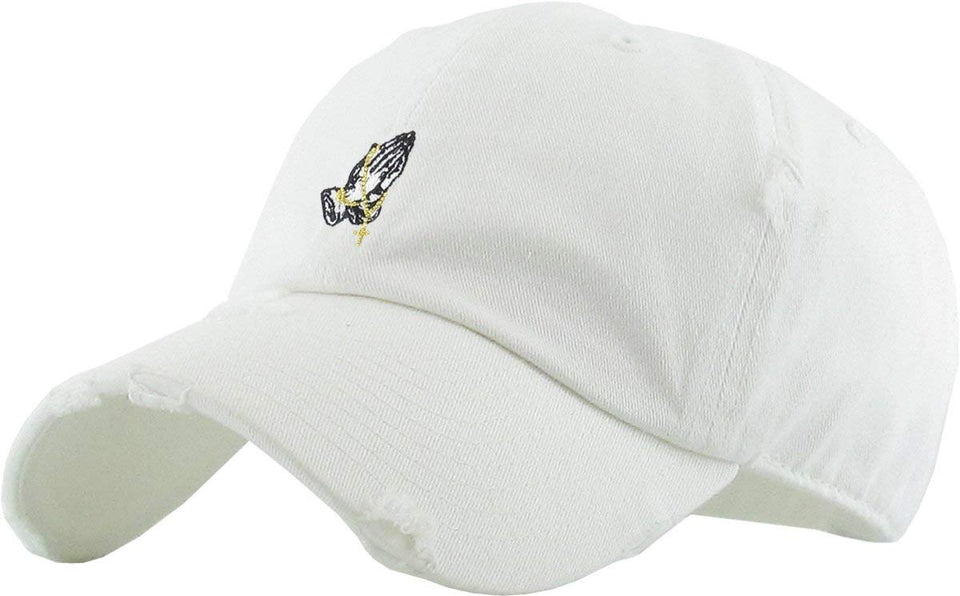 Pray For Me Rosary Dad Hat
