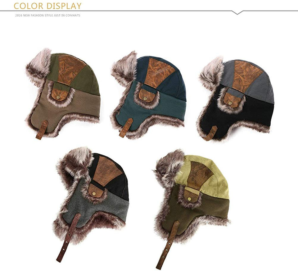 Faux Fur Trapper Hat