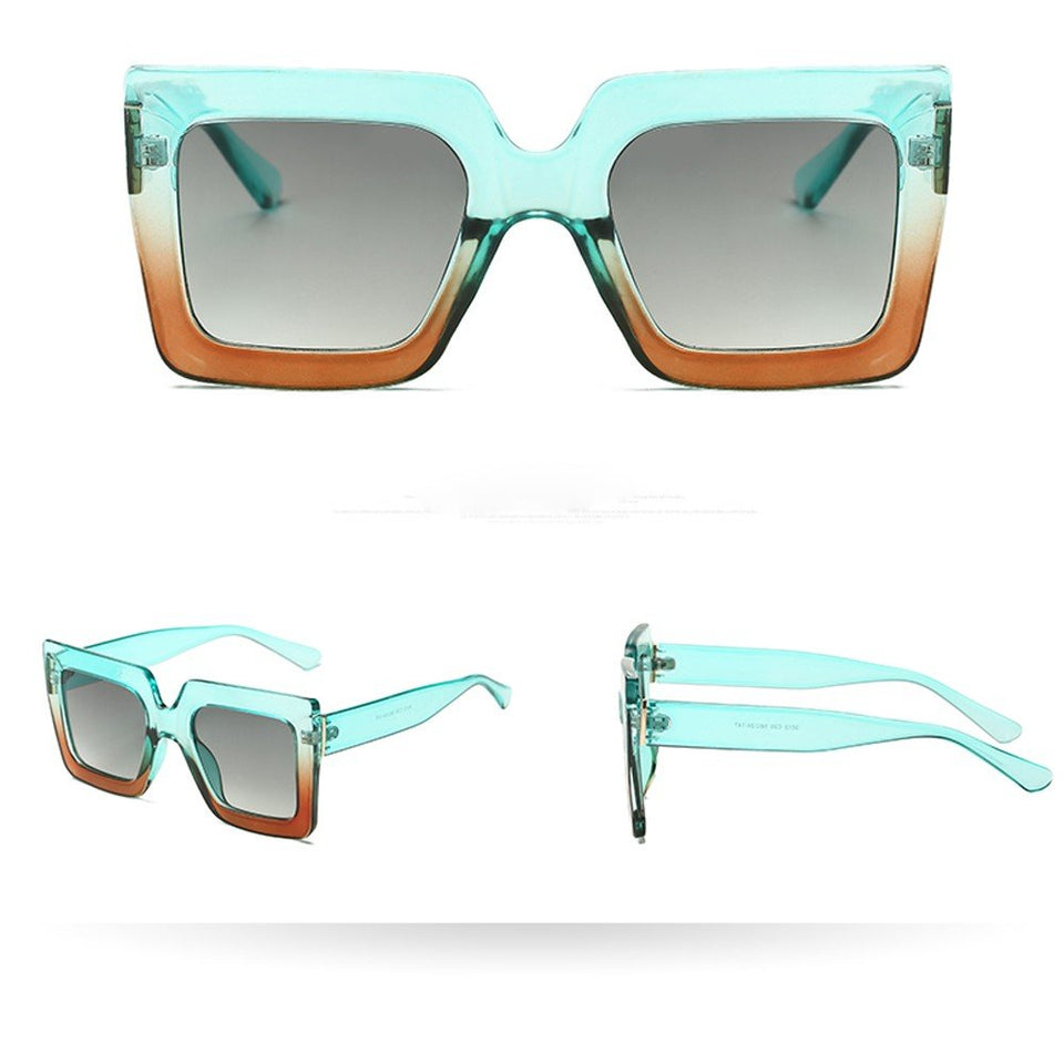Big Frame Retro Sunglasses