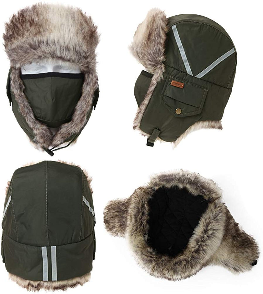 Faux Fur Trapper Hat