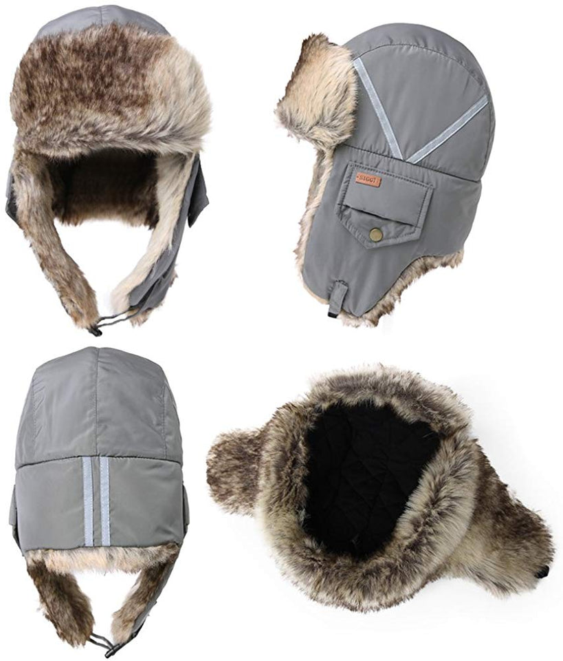 Faux Fur Trapper Hat