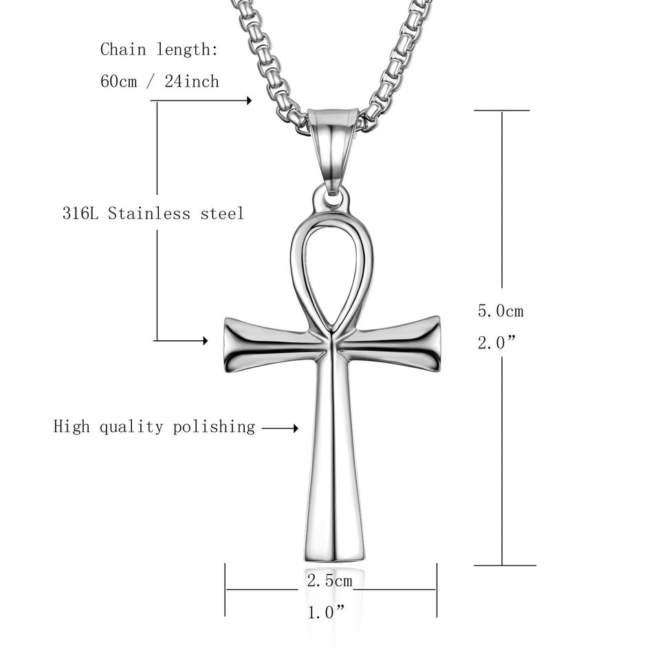 Ankh Pendant with Necklace