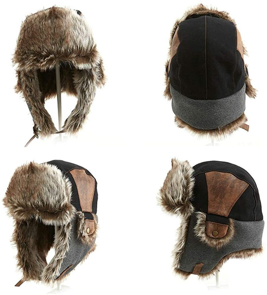 Faux Fur Trapper Hat