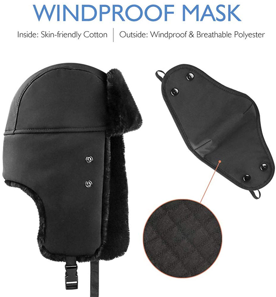 Trooper Winter Hat with Face mask