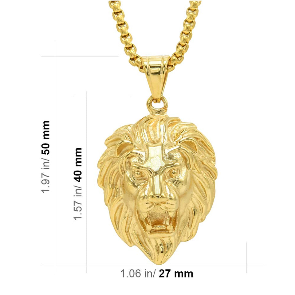 14k Gold Plated Queen Nefertiti Necklace