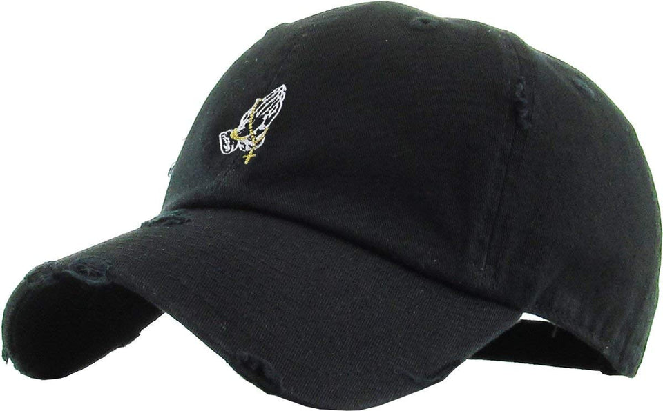 Pray For Me Rosary Dad Hat