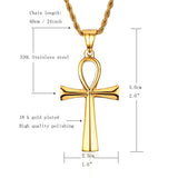 Ankh Pendant with Necklace