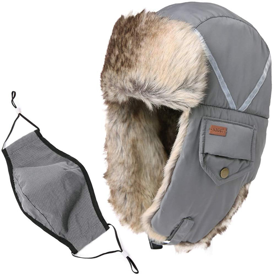 Faux Fur Trapper Hat