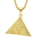 14k Gold Plated Queen Nefertiti Necklace