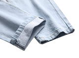Men's Slim Fit Destroyed Ripped Jeans