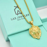 14k Gold Plated Queen Nefertiti Necklace