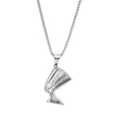 14k Gold Plated Queen Nefertiti Necklace