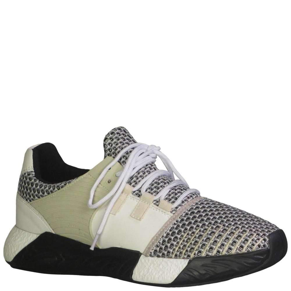 White Grey Designer Sneakers