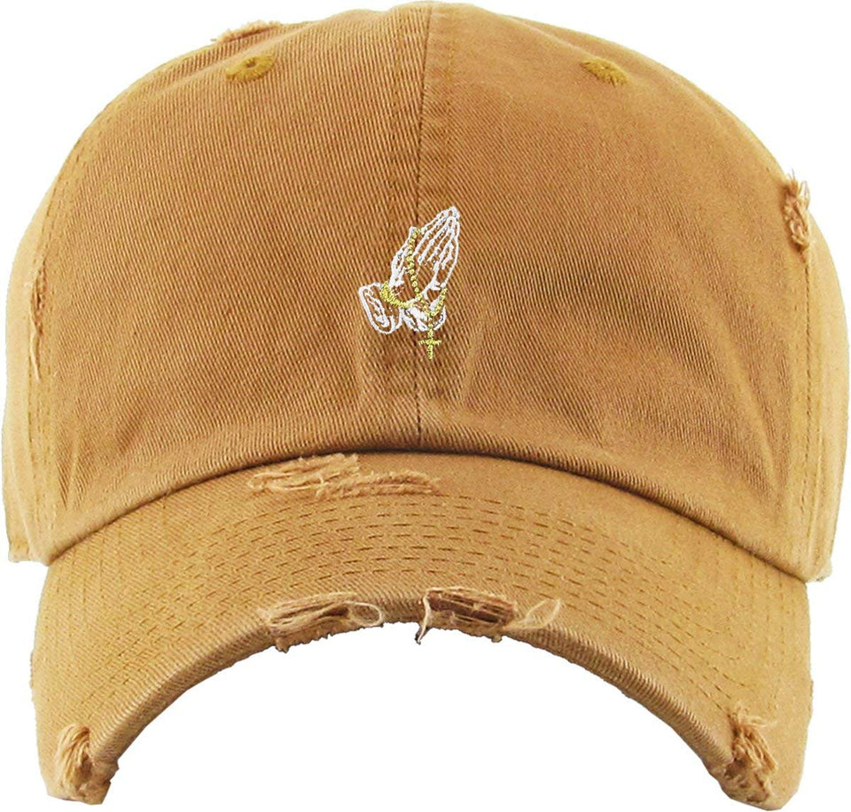 Pray For Me Rosary Dad Hat