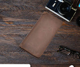 Kings Vintage Genuine Leather Long Wallets Bifold Wallet
