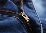 Men's Slim Fit Destroyed Ripped Jeans