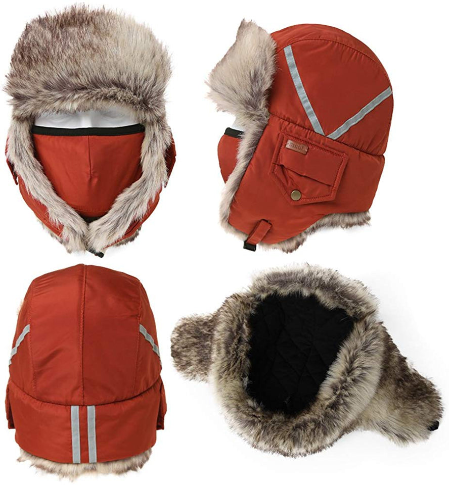 Faux Fur Trapper Hat
