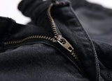 Men's Slim Fit Destroyed Ripped Jeans