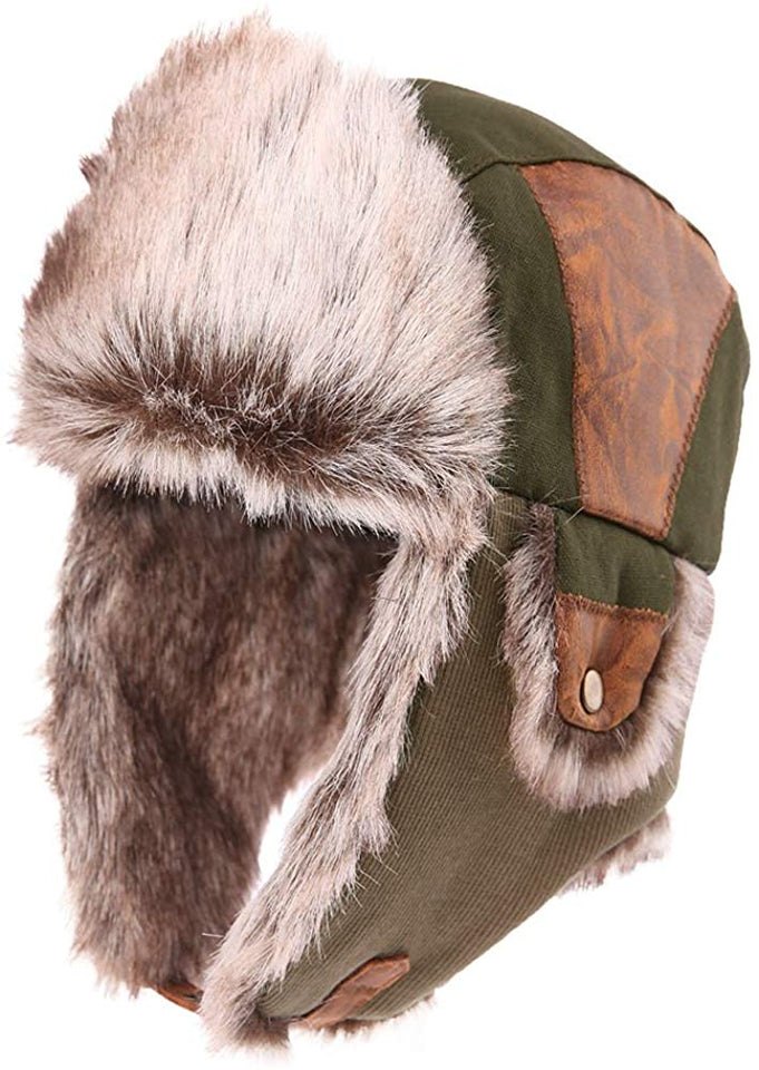 Faux Fur Trapper Hat