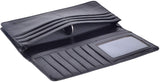 Kings Vintage Genuine Leather Long Wallets Bifold Wallet