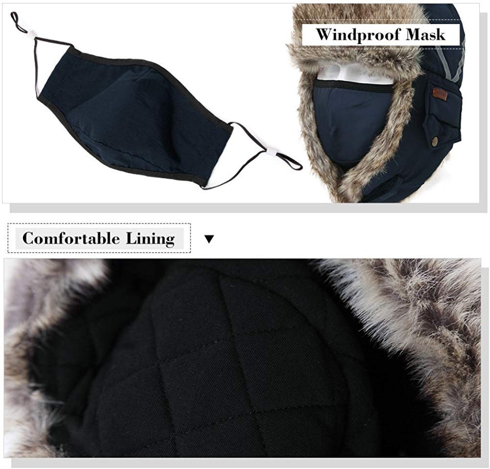 Faux Fur Trapper Hat