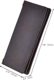 Kings Vintage Genuine Leather Long Wallets Bifold Wallet