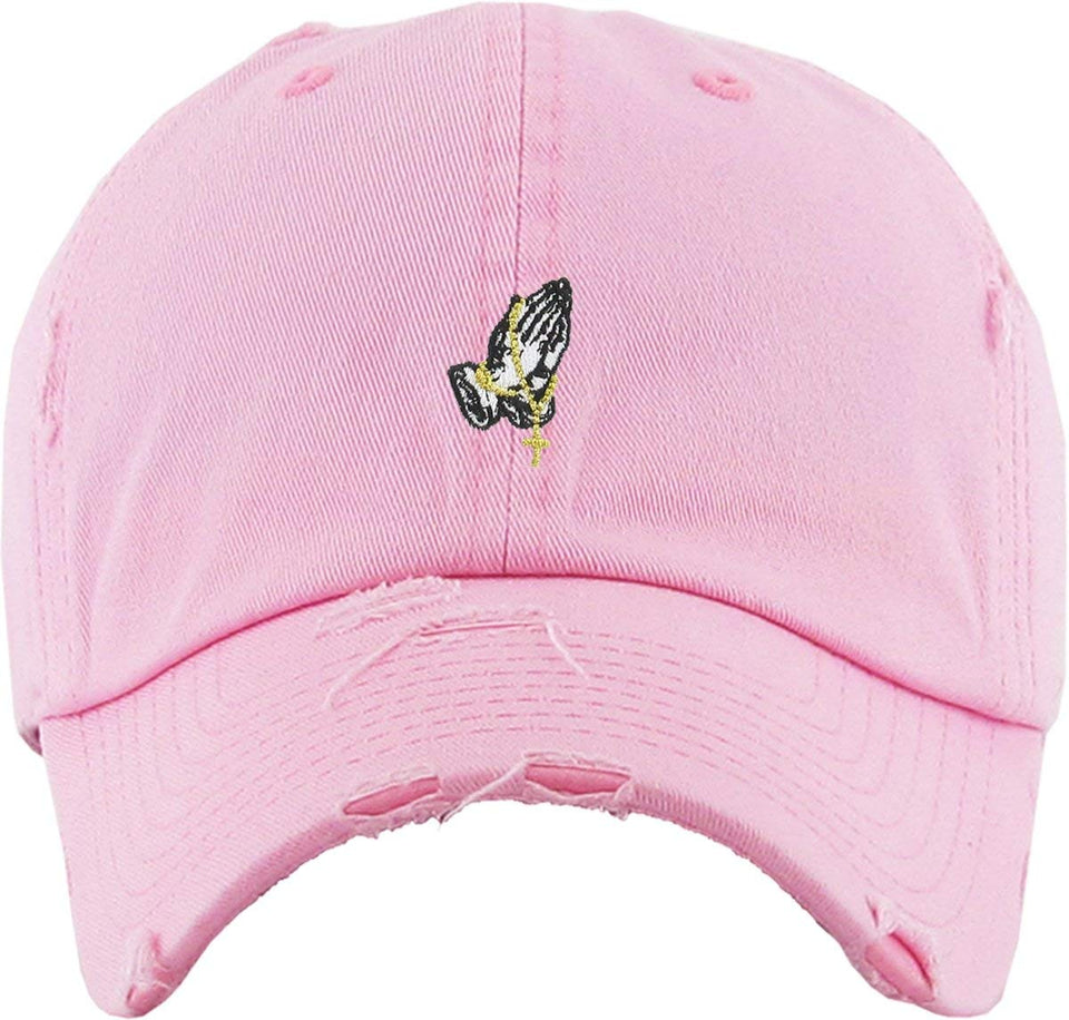 Pray For Me Rosary Dad Hat