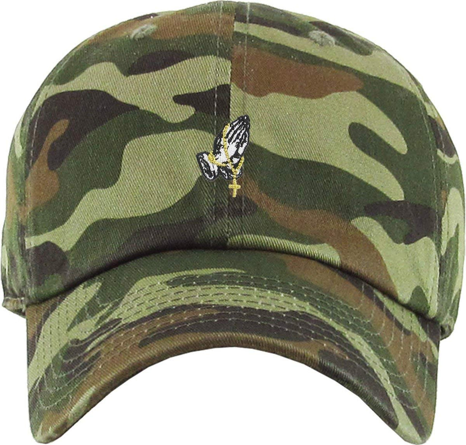 Pray For Me Rosary Dad Hat