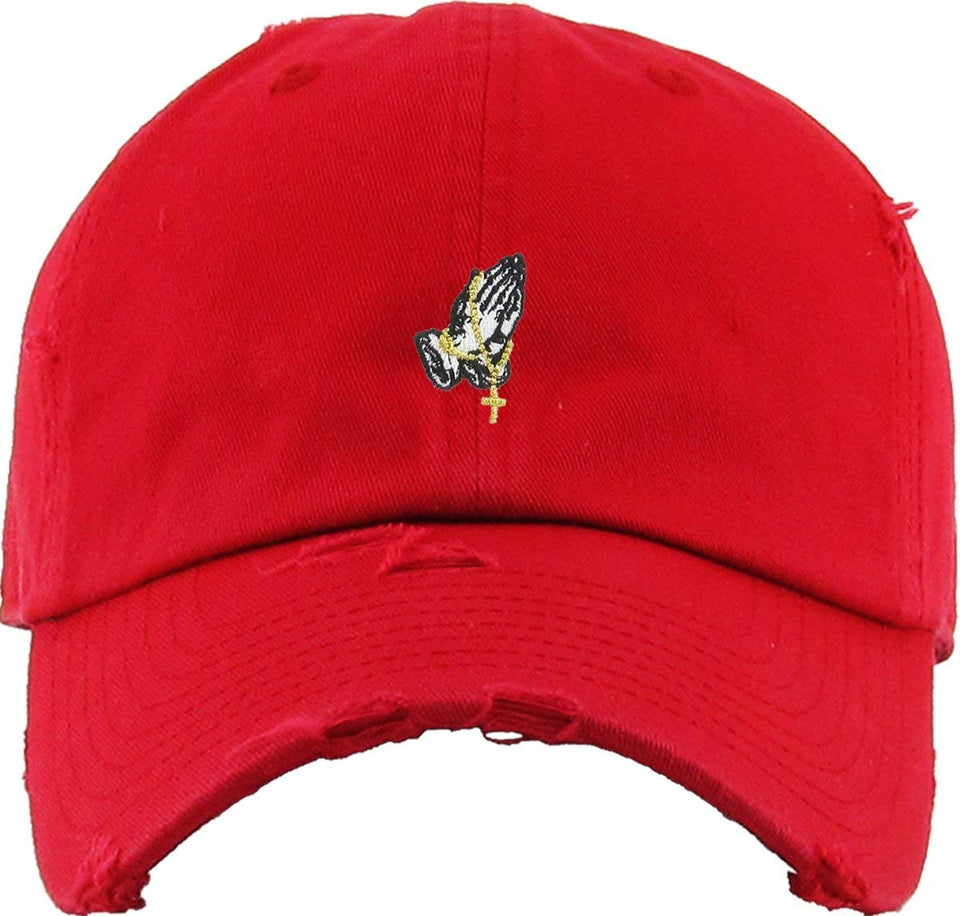 Pray For Me Rosary Dad Hat