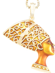 Royal Queen Necklace & Pendant Set