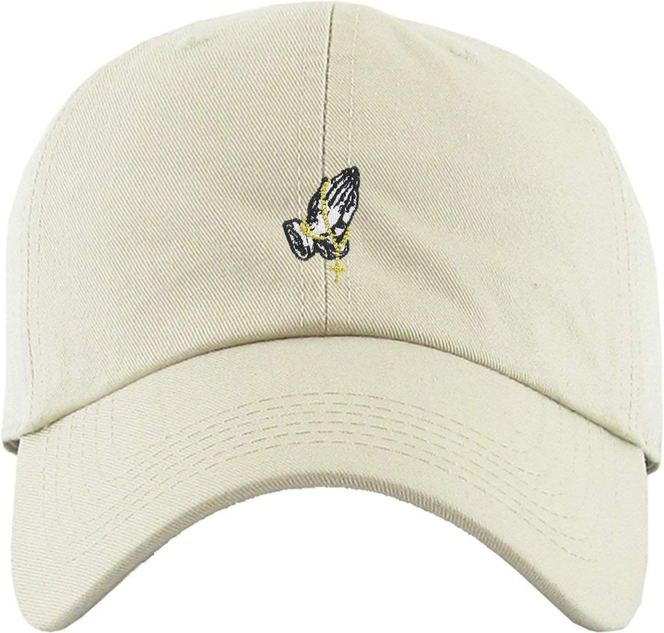 Pray For Me Rosary Dad Hat