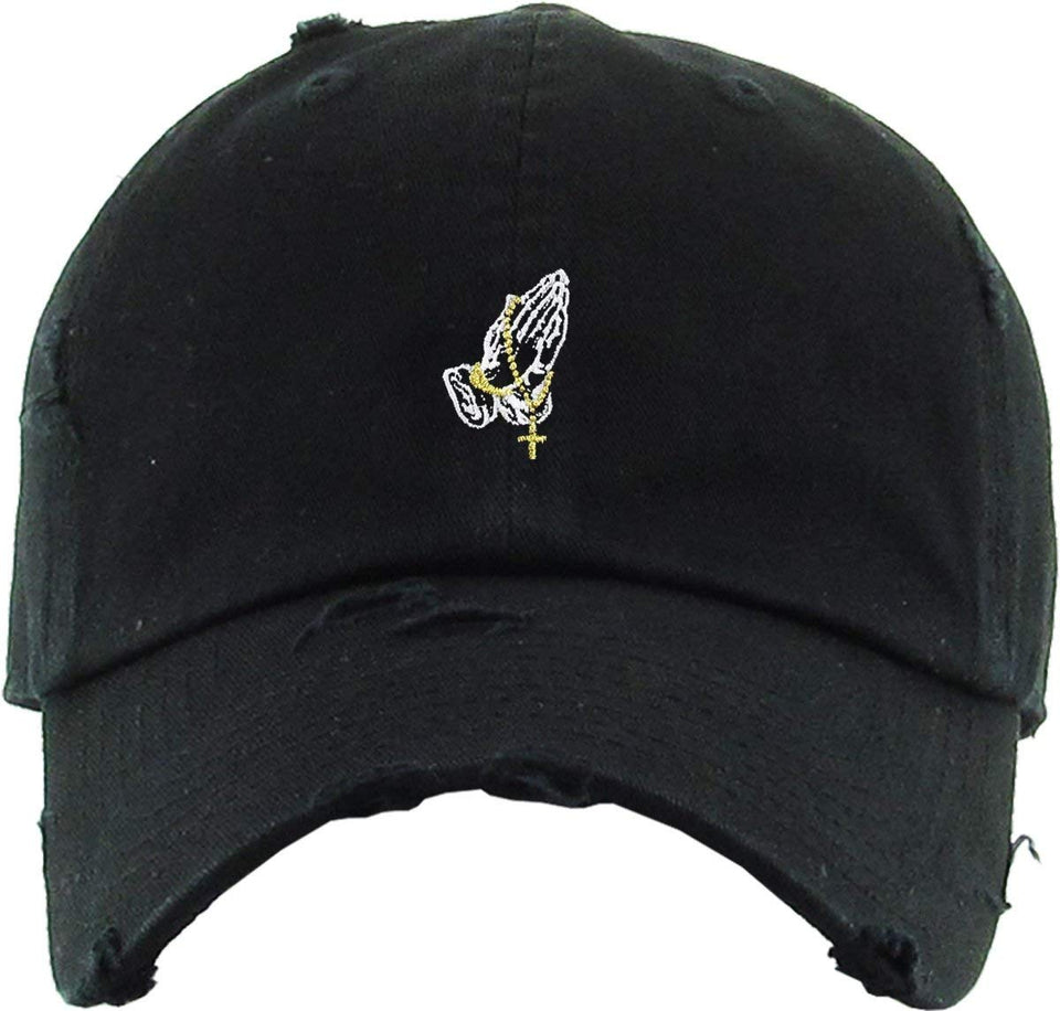 Pray For Me Rosary Dad Hat