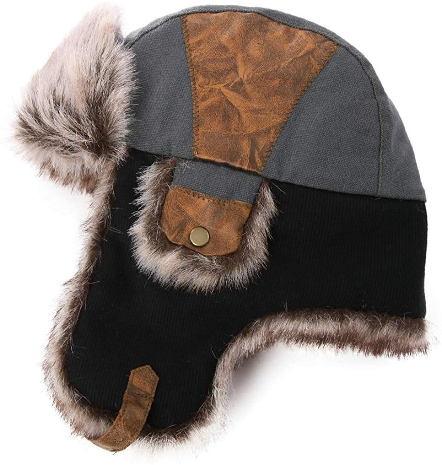 Faux Fur Trapper Hat