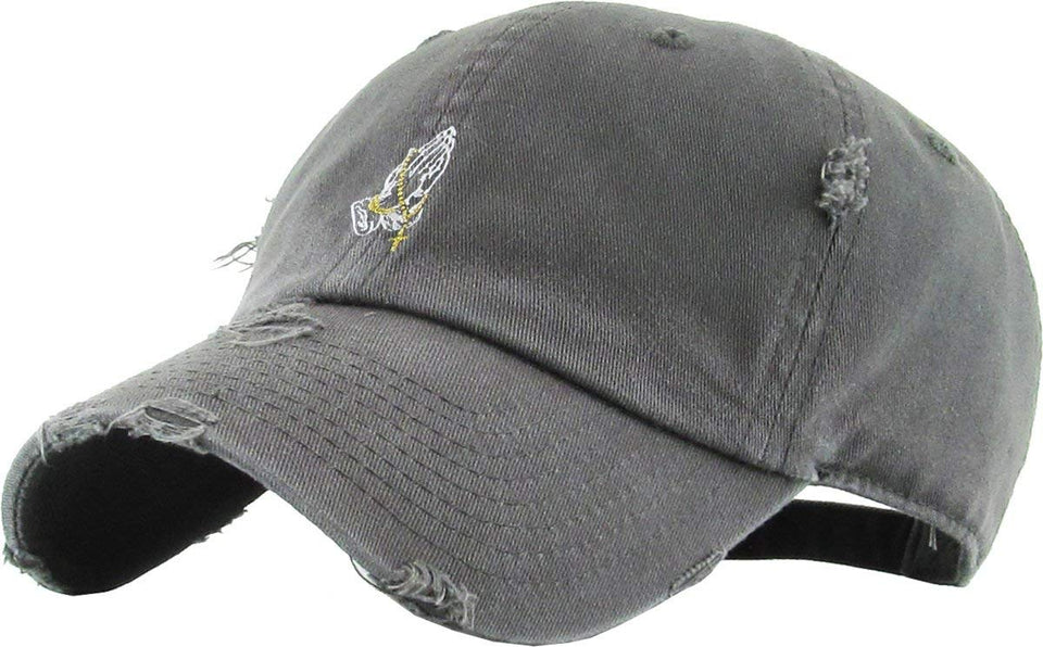 Pray For Me Rosary Dad Hat