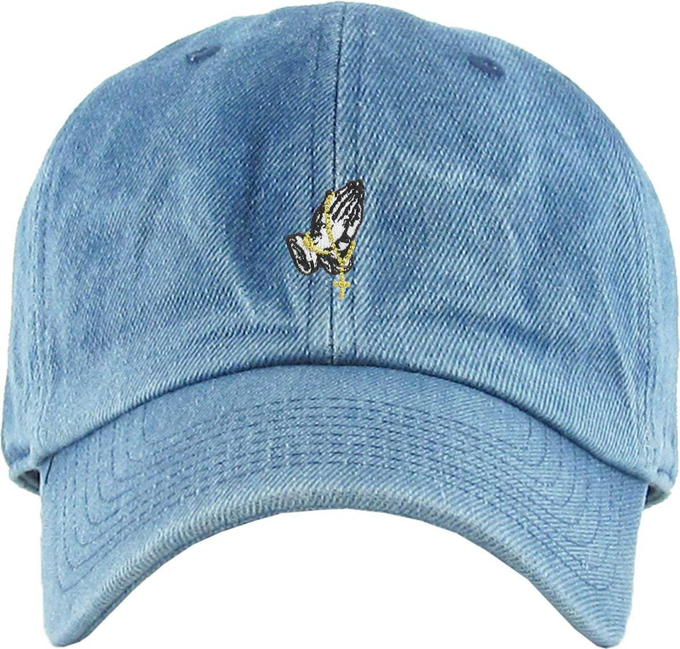 Pray For Me Rosary Dad Hat