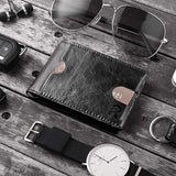 The Minimalist Leather Wallet With Clip and RFID Blocking Technology