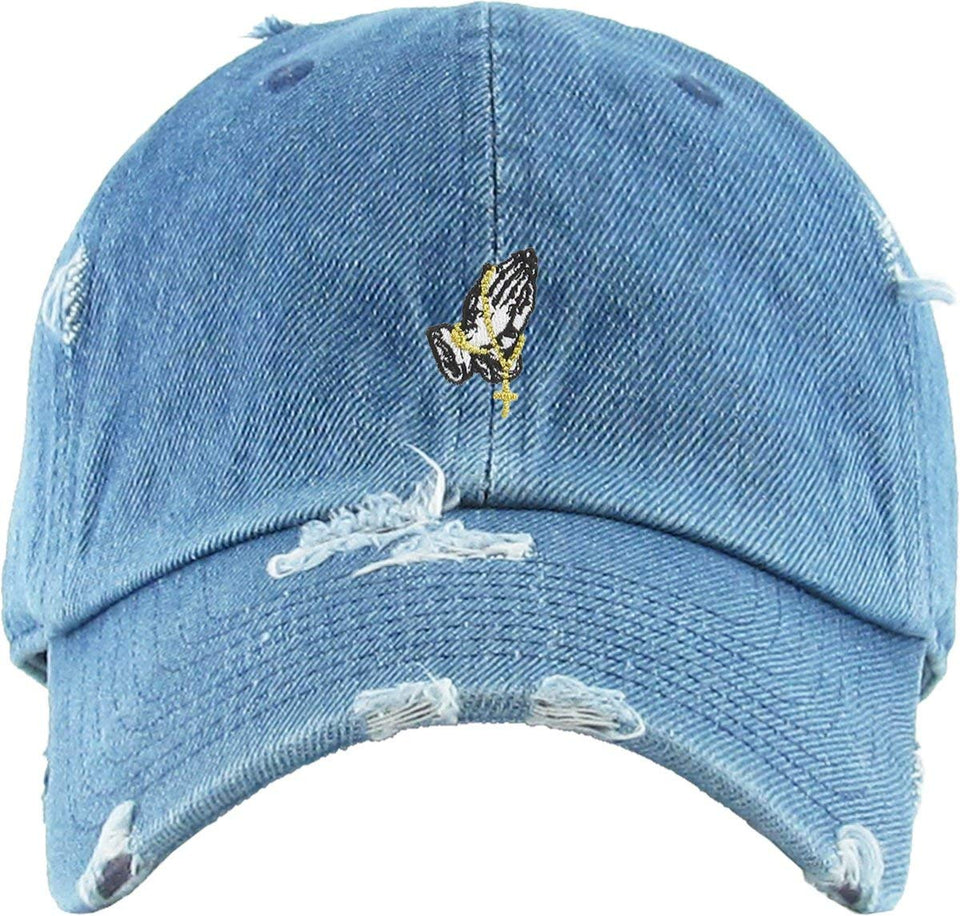 Pray For Me Rosary Dad Hat