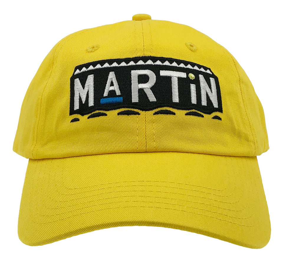 Martin Tv Show Hat Baseball Cap 90s Dad Hat (Yellow)