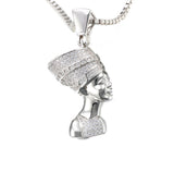 Nefertiti Diamond pendant with chain