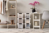 Stack & Pull Storage Containers, 6 count