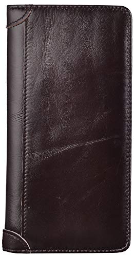 Kings Vintage Genuine Leather Long Wallets Bifold Wallet
