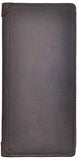 Kings Vintage Genuine Leather Long Wallets Bifold Wallet