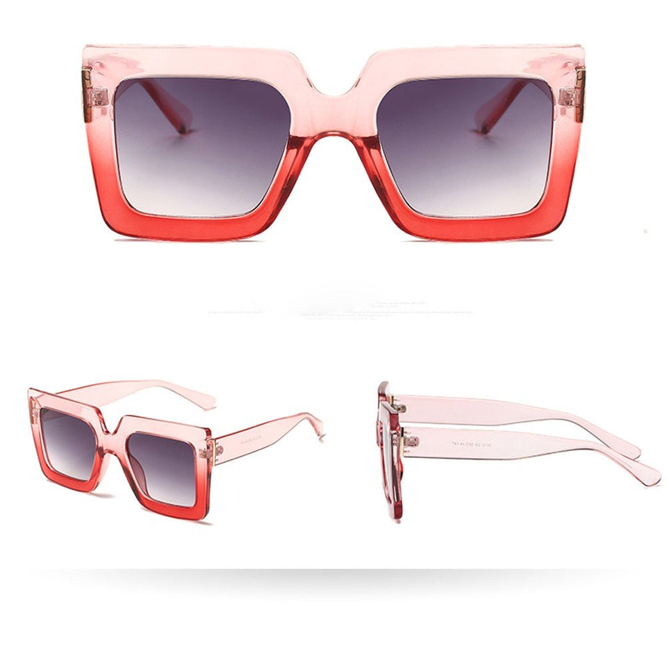 Big Frame Retro Sunglasses