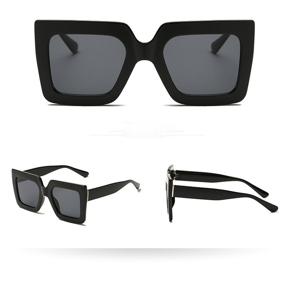 Big Frame Retro Sunglasses