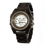 Vintage Digital Wood Watch